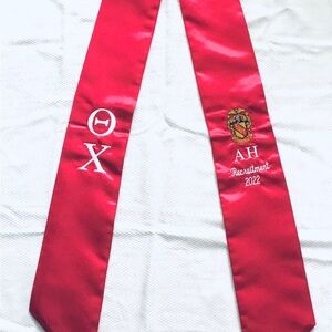 HONOR GRADUATION AH RECRUITEMENT 2022 FRATERNITY THETA CHI SASH STOLE